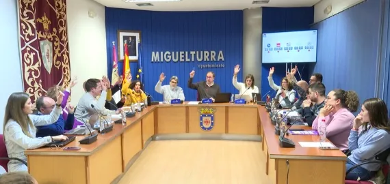 imagen del pleno de 30 de enero de 2025, Ayuntamiento de Miguelturra