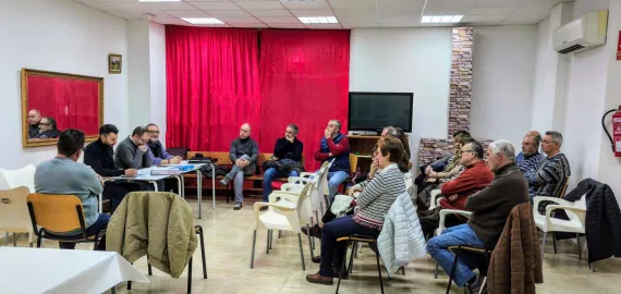 junta general asociación Malastardes, Miguelturra febrero 2025