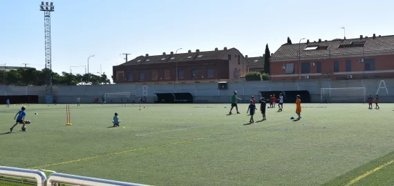 clinics de fútbol en Miguelturra, julio de 2025