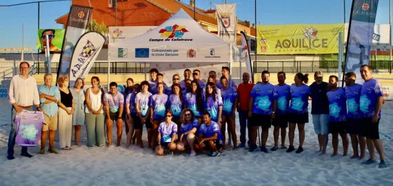 Inauguración torneo vóley playa, Miguelturra 2025