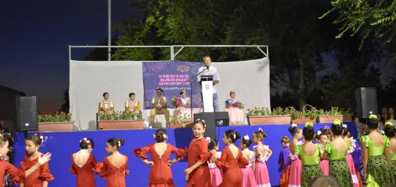 Pregón fiestas Barrio Oriente, Miguelturra 2025