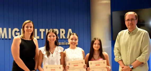 Reconocimiento estudiantes PAU, Miguelturra julio 2025