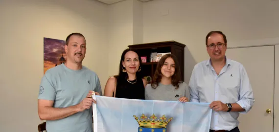 Homenaje a Noa Martín, selección española de baloncesto, Miguelturra 2025