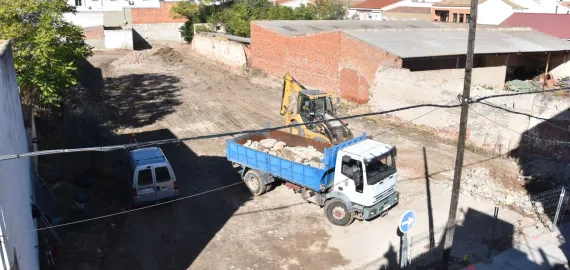 Construccion parkin disuasorio calle botija, Miguelturra 2025