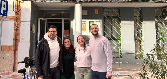 Recibimiento nueva voluntaria europa EmpuG, Miguelturra noviembre 2025