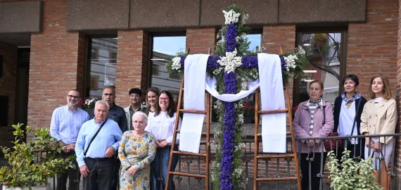 Cruz de mayo municipal, Miguelturra abril de 2026
