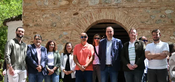 Corporación municipal durante la celebración de San Marcos 2026, Peralvillo
