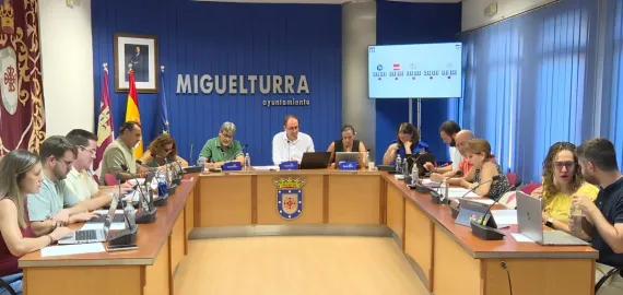 imagen del Pleno del Ayuntamiento de Miguelturra, julio de 2026