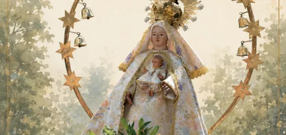 Cartel Programa Fiestas Virgen Blanca Peralvillo, Miguelturra julio 2026