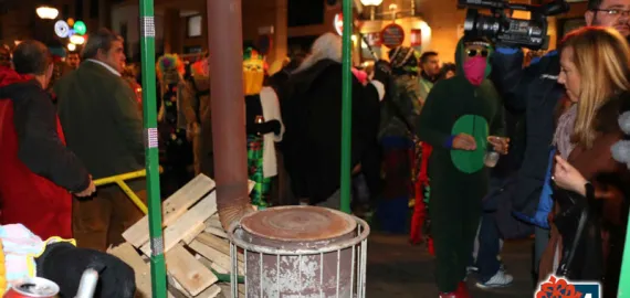 imagen de estufa en los Carnavales de Miguelturra del 2016