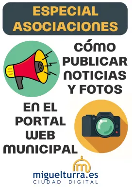 imagen alusiva a cómo publicar noticias y fotos de asociaciones en el portal web, septiembre 2021