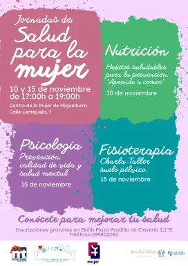 Jornadas salud mujeres, noviembre 2022