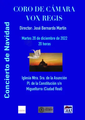 concierto Vox Regis, 20 diciembre 2022