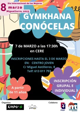nuevo cartel Conócelas, 7 marzo 2023