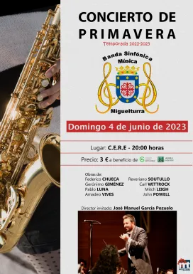 concierto Primavera Banda Municipal, junio 2023