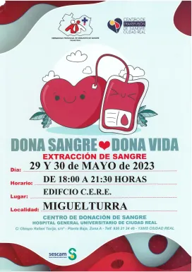 donación de sangre mayo 2023