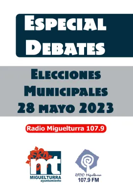 evento debates Elecciones Municipales 2023