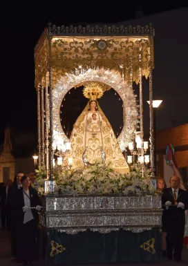imagen de archivo de la procesión de la Octava del año 2022