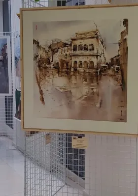 Exposición cuadros XV Certamen Pintura Rápida, Miguelturra mayo 2026