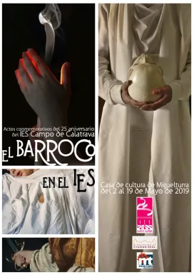 evento imagen cartel exposición fotográfica sobre el Barroco, mayo 2019 Miguelturra