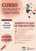 curso escalada y cabuyería, octubre 2022