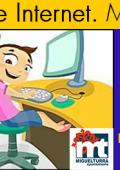 banner cursos gratuitos de informática para niños-as verano 2015, Centro de Internet
