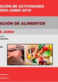 curso imagen cartel manipulación alimentos, junio 2018