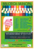 cursos, imagen talleres de los viernes, verano 2016