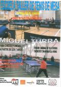 curso cartel escuela tecnificación tenis de mesa, julio 2015