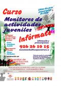 curso cartel monitores-as actividades juveniles, junio 2017