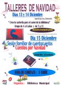 cursos imagen talleres de navidad Biblioteca Municipal, diciembre 2016