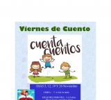 imagen del cartel de cuentacuentos, octubre de 2021