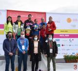 imagen de autoridades y ganadores Media Maratón Rural Villa Miguelturra 2021