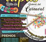 Cartel Ruta Tapas Carnaval 2022 Miguelturra, diseño portal web municipal