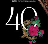 cartel 40 años Nazarín exposición, diciembre 2022