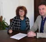 imagen de la firma del convenio Ayuntamiento Asociación de Hermandades, Miguelturra 2023