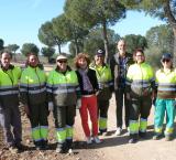 celebración del día del árbol en la sierra de San Isidro, Miguelturra 2023