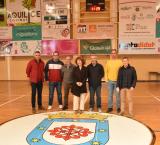 obras en el pabellón de deportes, marzo 2023