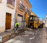 obras calle, abril 2023