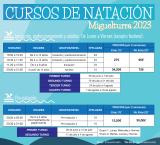 cursos natación Miguelturra verano 2023