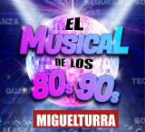 cartel musical 80s y 90s octubre 2023 actualizado