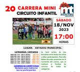 cartel Carrera Mini Miguelturra 2023