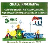 cartel charla autoconsumo, noviembre 2023