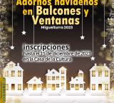cartel concurso balcones y adornos navideños Miguelturra 2023