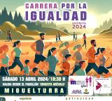 cartel carrera por la igualdad 2024