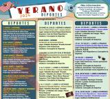 cartel programación deportiva verano 2024