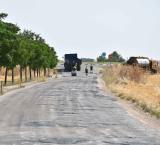 obras en el camino de Carrión, Miguelturra julio 2025