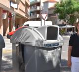 Concejala medio ambiente Pilar de la Torre, nuevos contenedores, Miguelturra 2025