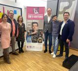 Foto familia presentación Festival Corto Cortismo, Miguelturra noviembre 2025