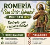 Cartel consejos romería de San Isidro, Miguelturra 2026